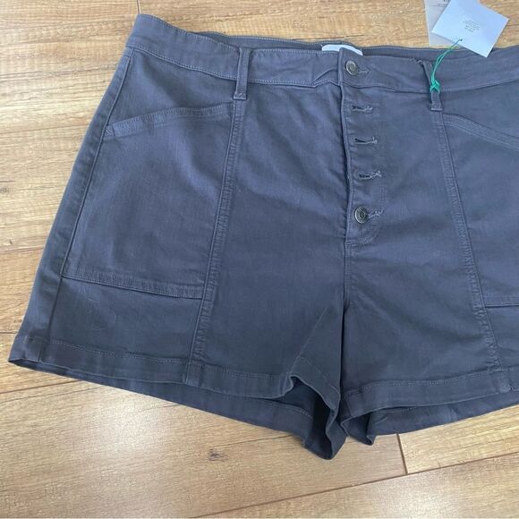 Pistola Hailey High Rise Button Front Cargo Short - Picture 2 of 13